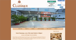 Desktop Screenshot of hotelclassique.in
